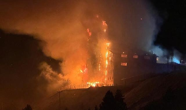 Bolu Kartalkaya'da Otel Yangını: 10 Ölü, 32 Yaralı