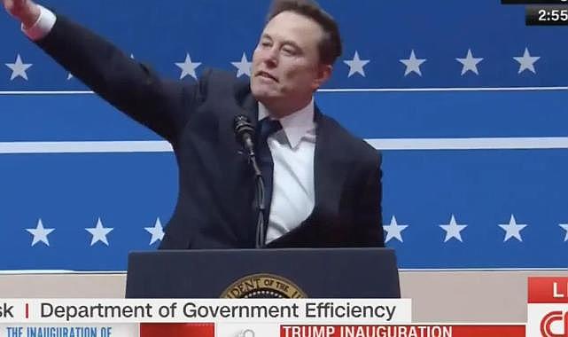 Elon Musk'ın Yemin Törenindeki Selamı, Nazi İddialarına Yol Açtı