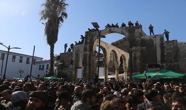 Emevi Camii'ndeki izdihamda can kaybı 4’e yükseldi
