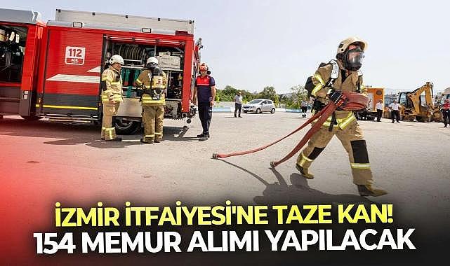 İzmir Büyükşehir Belediyesi İtfaiyesi'ne taze kan! 154 itfaiye eri alımı için hangi şartlar isteniyor?