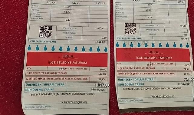 İzmir’de Su Faturası Krizi Derinleşiyor: Vatandaşlar Sosyal Medyada Tepki Gösteriyor