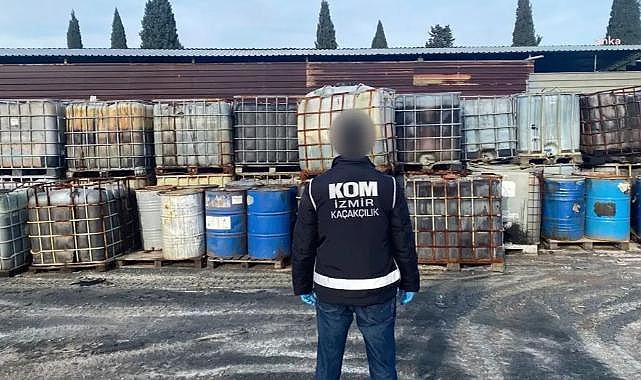 Torbalı'da büyük baskın: 250 ton karışımlı akaryakıt ele geçirildi
