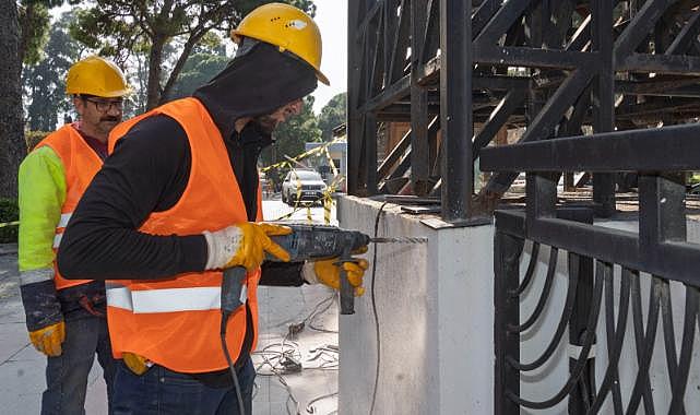 26 Ağustos Kapısı’nda güçlendirme çalışmaları başladı
