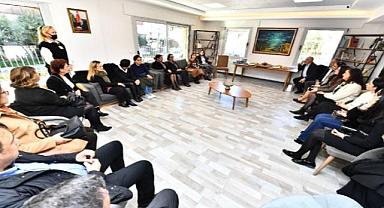 Başkan eşleri Balçova’da buluştu