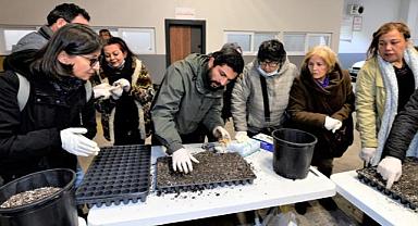 Bornova’da tohumdan sofraya doğal üretim başladı