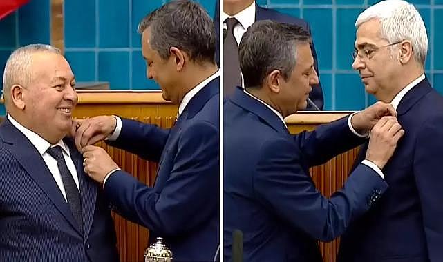 Demokrat Parti&#039;den istifa eden Cemal Enginyurt ve Salih Uzun CHP&#039;ye katıldı