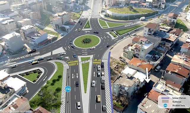 Dostluk Bulvarı’nda iki ayda yüzde 40 ilerleme