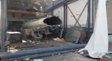 Gaziantep'de korkunç olay: Tanker patladı, 2 ölü, 3 yaralı
