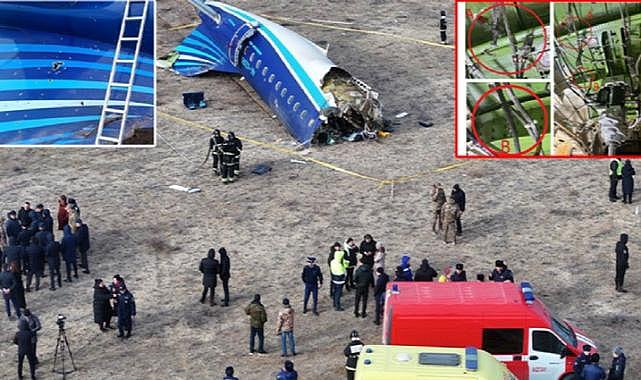 Kazakistan, Rusya tarafından düşürülen Azerbaycan&#039;a ait uçağa ilişkin ön rapor yayınladı