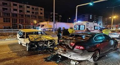 Manisa'da zincirleme kaza: 1 yaralı