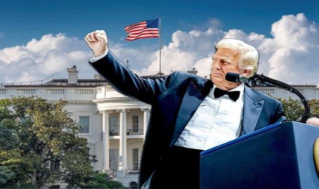 Trump kendini kral ilan etti