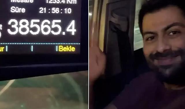 22 saatlik taksi yolculuğu: Taksimetre 38 bin TL’yi gördü!