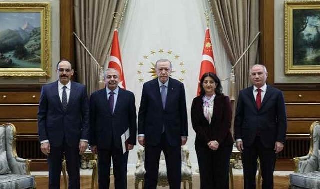 Erdoğan ile DEM Parti görüşmesi başladı