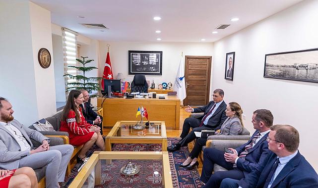 Başkan Tugay'ın diplomasi trafiği