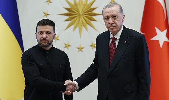 Cumhurbaşkanı Erdoğan-Zelenskiy görüşmesi başladı