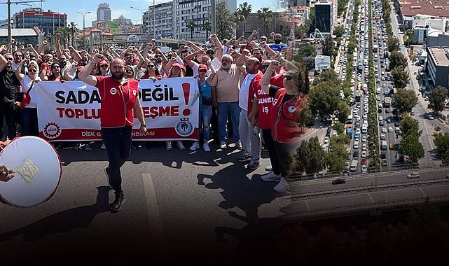 Eylemin ikinci gününde sendikadan sert çıkış... Hakkımızı alana kadar devam edeceğiz!