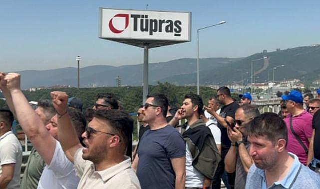 Her yer eylem: TİS krizi E-5'e taştı