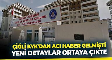 İzmir Çiğli'de üniversite öğrencisinin ölümüne ilişkin detaylar belli oldu!