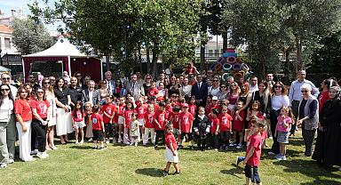 İzmir'in Okul öncesi öğrencileri için İlk Açık Hava Deprem Eğitim Parkuru Açıldı