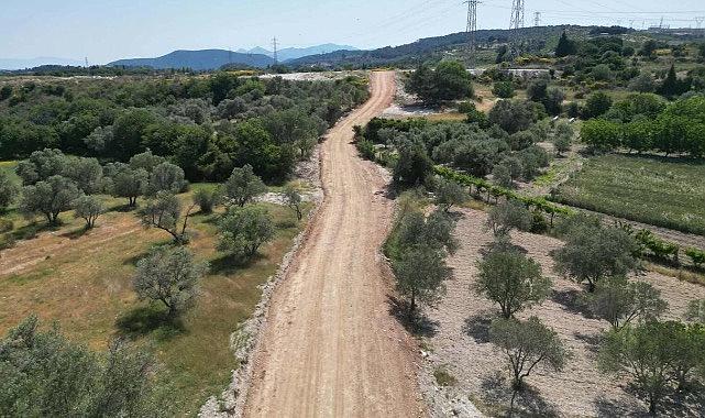 İzmir Urla’da trafiğe nefes aldıran yol hamlesi