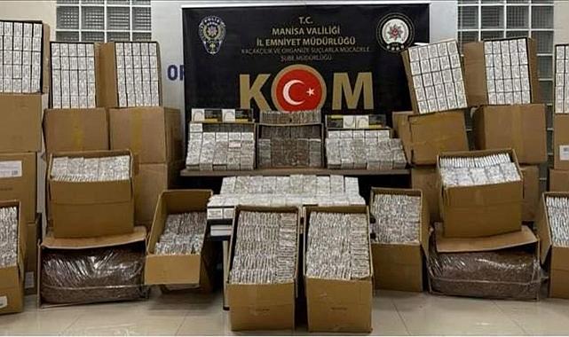 Manisa'da kaçakçılık operasyonu!