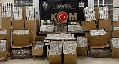 Manisa'da kaçakçılık operasyonu!