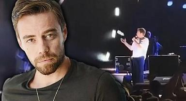 Murat Dalkılıç konserinde zor anlar yaşadı
