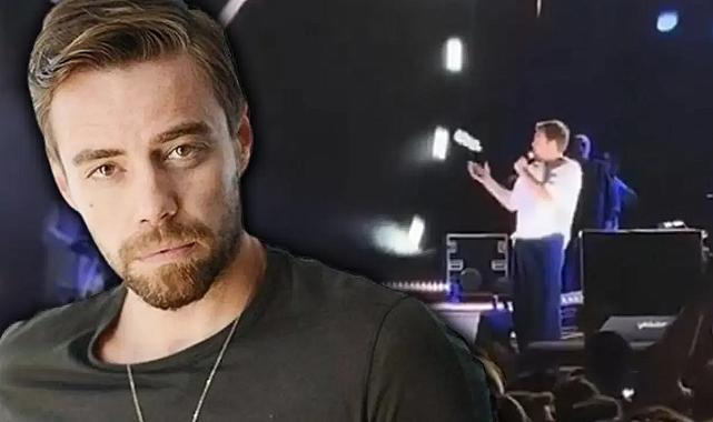 Murat Dalkılıç konserinde zor anlar yaşadı