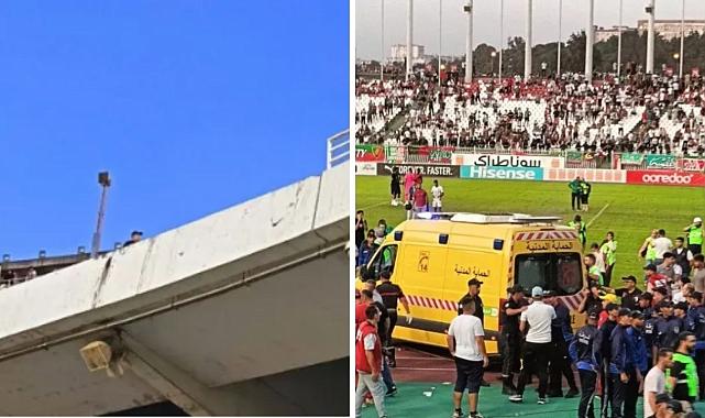 Cezayir’de tribün faciası: 3 ölü, 81 yaralı