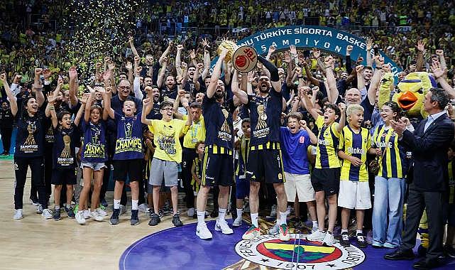 Fenerbahçe Beko&#039;dan 12. şampiyonluk