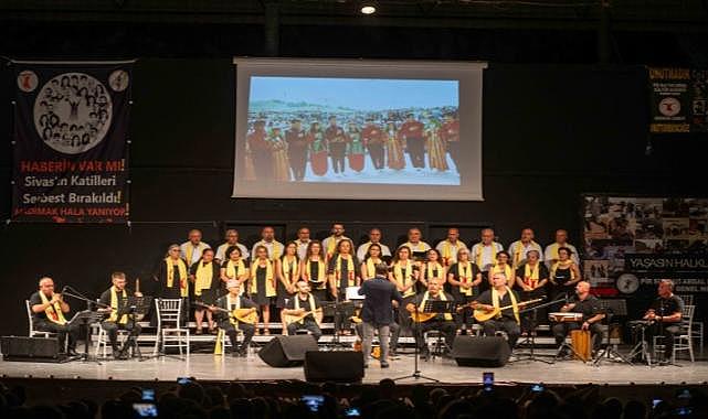 Madımak’ta katledilen canlar Bornova’da anıldı