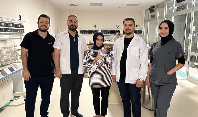 27 haftalık doğan bebek yaşama tutundu