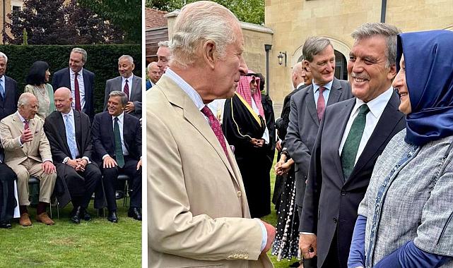 Abdullah Gül İngiltere’de Kral Charles ile Görüştü