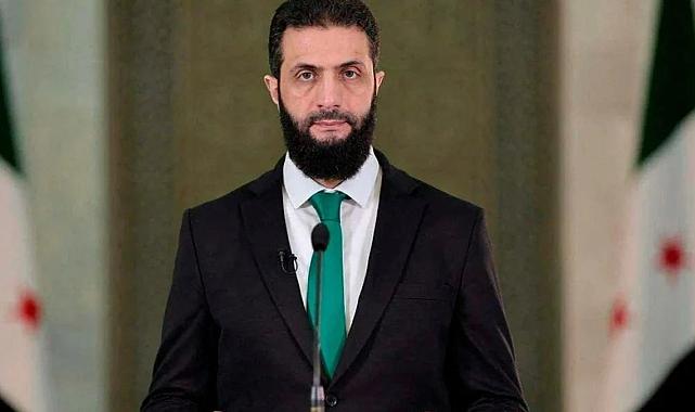 Ahmed Şara’dan Türkiye’ye barış teşekkürü