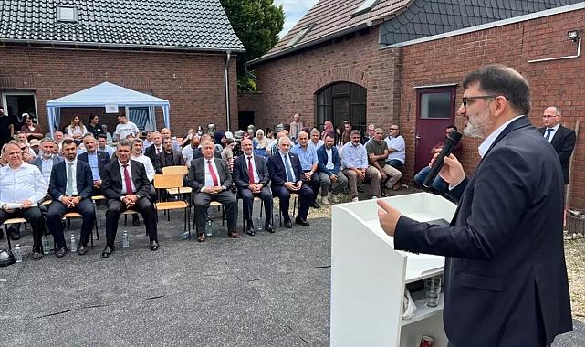 Almanya’da DİTİB camisi yükseliyor: Temel atıldı