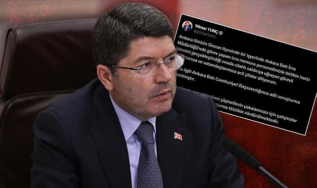 Ankara'da icra memurlarına silahlı saldırı