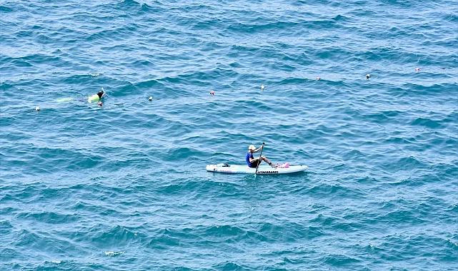 Antalya’da sıcak hava sahilleri doldurdu