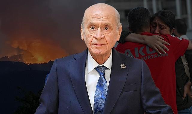 Bahçeli’den Orman Yangını Şehitlerine Taziye: Acı Haber Hepimizi Üzdü