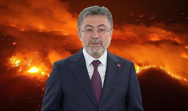 Bakan Yumaklı’dan Kritik Orman Yangını Açıklaması: “Teyakkuzda Olmaya Devam Edeceğiz”