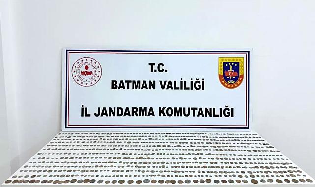 Batman’da Tarihi Sikke Operasyonu: 1245 Adet Ele Geçirildi