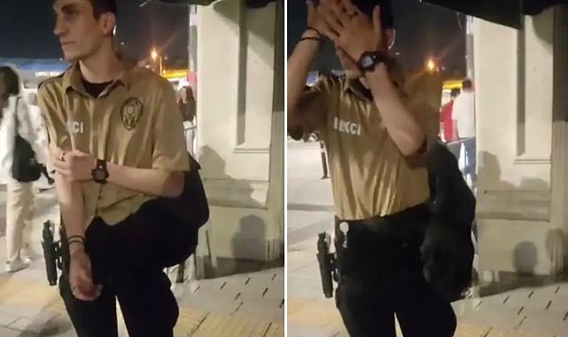 Bekçi kıyafetiyle dolandırıcılık yapan şahıs tutuklandı