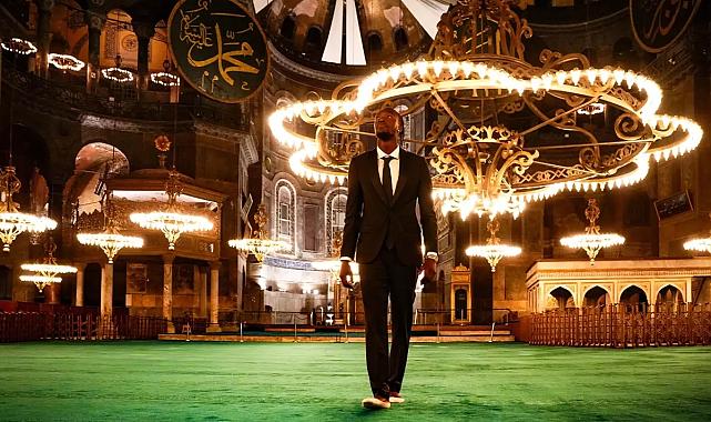 Beşiktaş'ın Yeni Transferi Tammy Abraham'dan Ayasofya Ziyareti