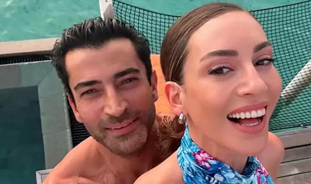 Boşanma iddialarını çürüttüler: Sinem ve Kenan tatilde