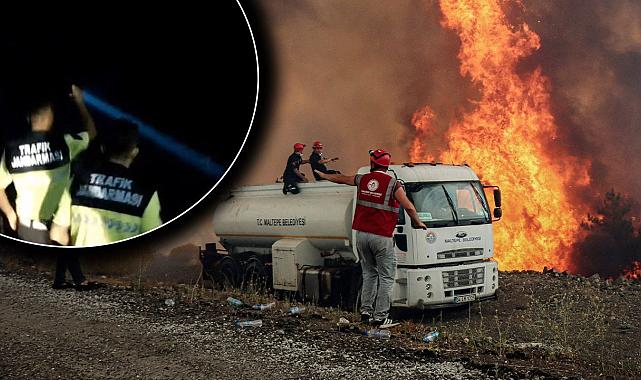 Bursa'da orman yangınında şüpheli kişi kaçtı, peşindeler