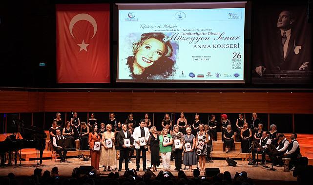 Cumhuriyetin Divası Müzeyyen SENAR, Vefatının 10. Yılında Anıldı