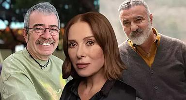 Don Quixote müzikalinde üç usta oyuncu bir arada sahnede