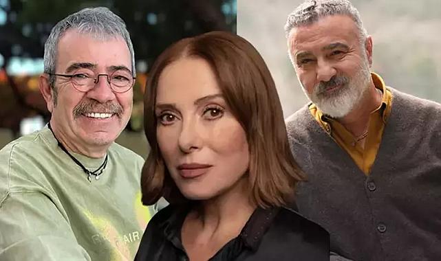 Don Quixote müzikalinde üç usta oyuncu bir arada sahnede