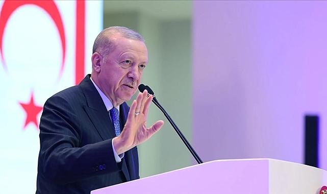 Erdoğan: Her zaman KKTC'nin yanında olacağız