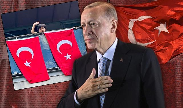 Erdoğan’ın bayrak çağrısı karşılık buldu