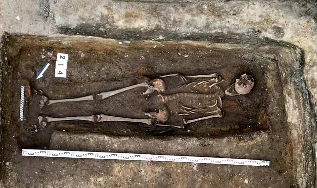 Gdansk’ta Orta Çağ şövalyesine ait mezar keşfedildi